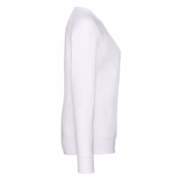 Fruit of the Loom Womens/Ladies Lightweight Lady Fit Raglan Sweatshirt - 10 UK, White