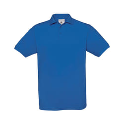B&C Mens Safran Polo Shirt - 3XL, Royal Blue