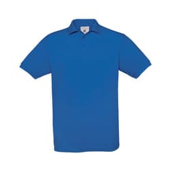 B&C Mens Safran Polo Shirt - XXL, Royal Blue