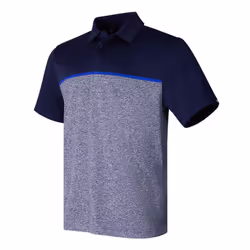 Under Armour Mens Playoff 3.0 Stripe Polo Shirt - XXL, Midnight Navy/Royal Blue/Midnight Navy