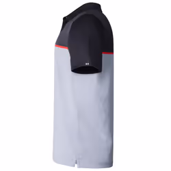 Under Armour Mens Playoff 3.0 Stripe Polo Shirt - 3XL, Black/Red/Black