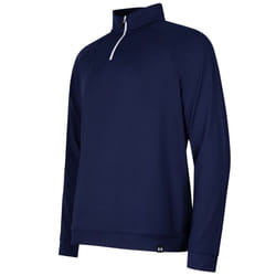 Under Armour Mens Quarter Zip Midlayer - L, Midnight Navy