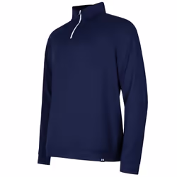 Under Armour Mens Quarter Zip Midlayer - XXL, Midnight Navy