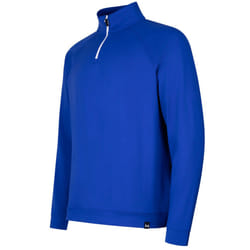 Under Armour Mens Quarter Zip Midlayer - L, Royal Blue