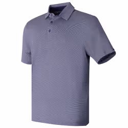 Under Armour Mens Playoff 3.0 Micro-Stripe Polo Shirt - S, Midnight Navy/Downpour Grey/Black
