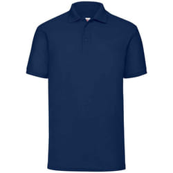 Fruit of the Loom Mens Pique Polo Shirt - 3XL, Navy