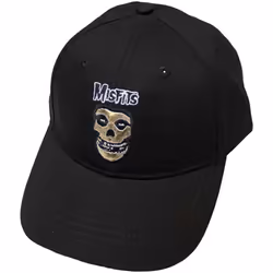 Misfits Unisex Adult Gold Fiend Logo Baseball Cap