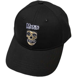 Misfits Unisex Adult Gold Fiend Logo Baseball Cap