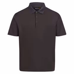 Regatta Mens Pro Moisture Wicking Polo Shirt - L, Seal Grey