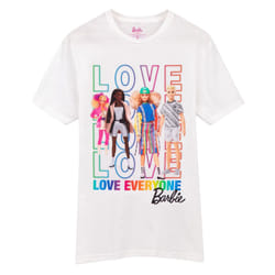 Barbie Womens/Ladies Love Everyone Pride T-Shirt - 16 UK, White