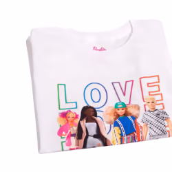 Barbie Womens/Ladies Love Everyone Pride T-Shirt - 16 UK, White