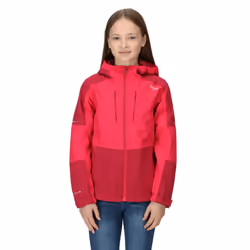 Regatta Childrens/Kids Highton IV Waterproof Jacket - 15-16 Years, Pink Potion/Berry Pink