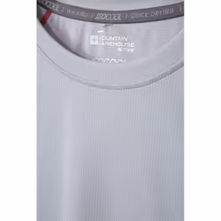 Mountain Warehouse Mens Aero II Short-Sleeved T-Shirt - 4XL, Light Grey