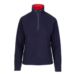 Trespass Womens/Ladies Skylar Fleece Top - XS, Navy/Red