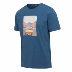 Regatta Mens Cline VIII Road T-Shirt - L, Dark Denim