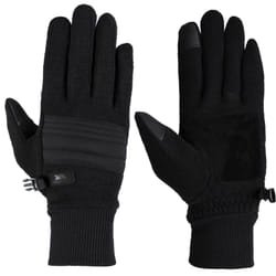 Trespass Mens Douglas Leather Ski Gloves - S-M, Black