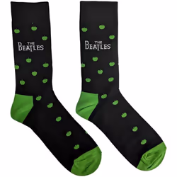 The Beatles Unisex Adult Drop T Logo & Apple Socks