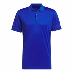 Adidas Clothing Mens Performance Polo Shirt - S, Collegiate Blue