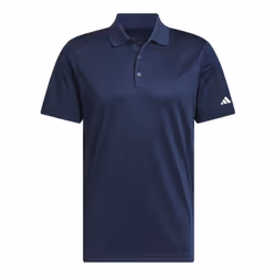 Adidas Clothing Mens Performance Polo Shirt - XXL, Collegiate Navy