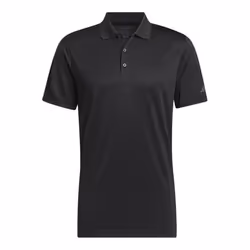 Adidas Clothing Mens Performance Polo Shirt - M, Black
