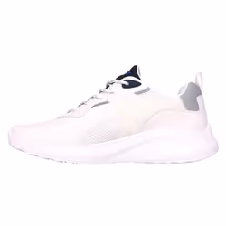 Skechers Mens Bobs Squad Chaos Elevated Drift Trainers - 6 UK, White/Multicoloured