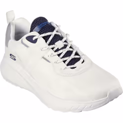 Skechers Mens Bobs Squad Chaos Elevated Drift Trainers - 8 UK, White/Multicoloured