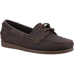 Cotswold Womens/Ladies Waterlane Leather Boat Shoes - 8 UK, Brown