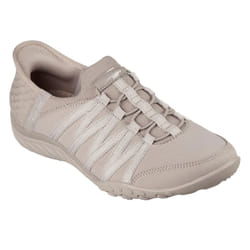Skechers Womens/Ladies Roll With Me Trainers - 6 UK, Taupe