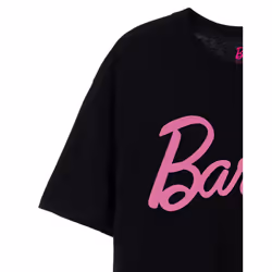 Barbie Womens/Ladies Classic Logo Short-Sleeved T-Shirt - 3XL, Black