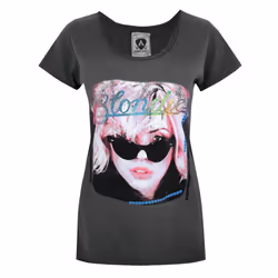 Amplified Womens/Ladies Best Of Diamante Blondie T-Shirt