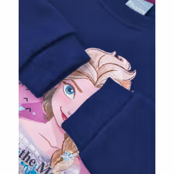 Frozen Girls Elsa Casual Dress - 3-4 Years, Navy