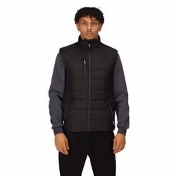 Regatta Mens Navigate Thermal Body Warmer - M, Black/Seal Grey