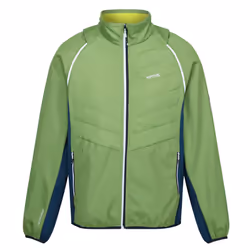Regatta Mens Steren II Softshell Hybrid Jacket - XL, Piquant Green/Moroccan Blue/Citron Lime