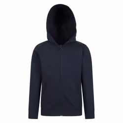 Mountain Warehouse Childrens/Kids Essentials Full Zip Hoodie - 2-3 Years, Navy