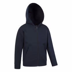 Mountain Warehouse Childrens/Kids Essentials Full Zip Hoodie - 2-3 Years, Navy