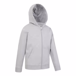 Mountain Warehouse Childrens/Kids Essentials Full Zip Hoodie - 2-3 Years, Grey