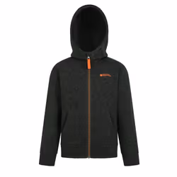 Mountain Warehouse Childrens/Kids Nevis Full Zip Hoodie - 7-8 Years, Dark Khaki