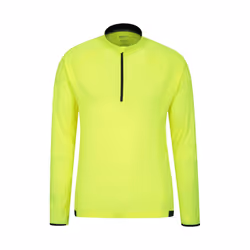 Mountain Warehouse Mens Cycle Long-Sleeved Top - S, Yellow