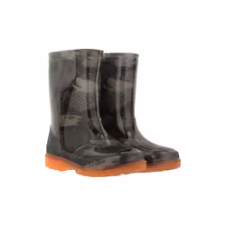 Mountain Warehouse Childrens/Kids Camouflage Flashing Lights Wellington Boots - 5 UK, Black