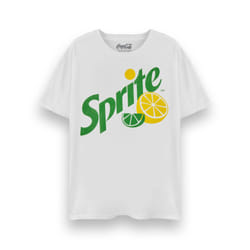 Sprite Unisex Adult Logo T-Shirt - S, White