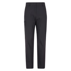 Mountain Warehouse Womens/Ladies Stretch Hiking Trousers - 14 UK, Black