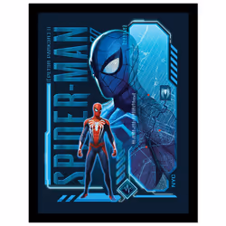 Spider-Man Peter Parker Framed Poster
