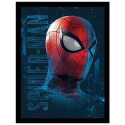 Spider-Man Close Up Framed Poster