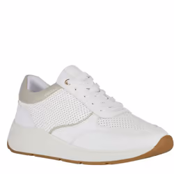 Geox Womens/Ladies Cristael Trainers - 5 UK, White/Gold