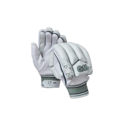 Gunn And Moore Childrens/Kids 202 2024 Left Hand Batting Glove - 8.25cm, White/Green
