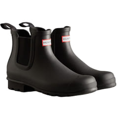 Hunter Mens Original Chelsea Boots - 9 UK, Black