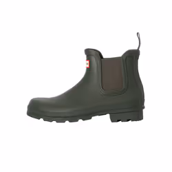 Hunter Mens Original Chelsea Boots - 12 UK, Dark Olive