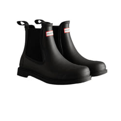 Hunter Mens Commando Chelsea Boots - 12 UK, Black