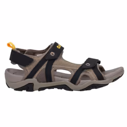 Hi-Tec Mens Crater Sandals - 8 UK, Dark Taupe/Light Taupe