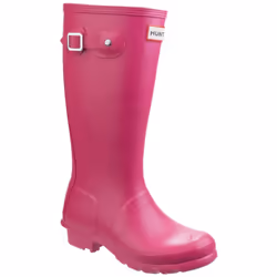 Hunter Childrens/Kids Original Wellington Boots - 4 UK, Pink